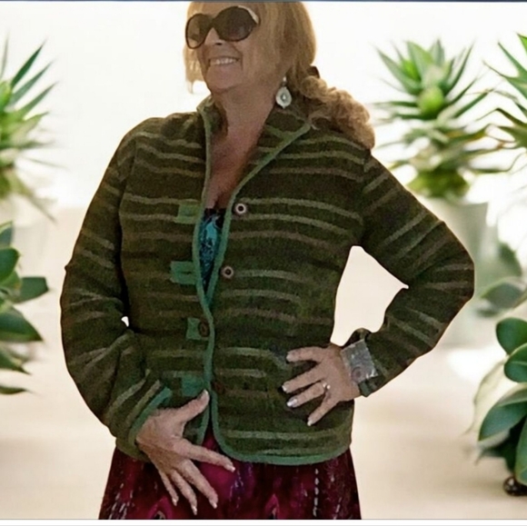 KORET Fall Winter Jacket  size Med covent Garden Fern NWT great earthy colors . - Picture 1 of 16